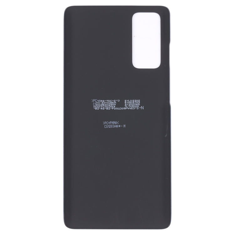 For Samsung Galaxy S20 FE 5G SM-G781B Battery Back Cover (Black) - Back Cover by buy2fix | Online Shopping UK | buy2fix