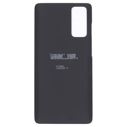 For Samsung Galaxy S20 FE 5G SM-G781B Battery Back Cover (Black) - Back Cover by buy2fix | Online Shopping UK | buy2fix