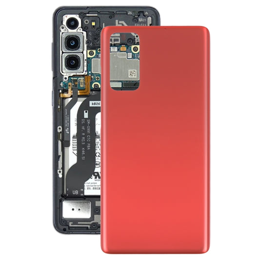 For Samsung Galaxy S20 FE 5G SM-G781B Battery Back Cover (Red) - Back Cover by buy2fix | Online Shopping UK | buy2fix
