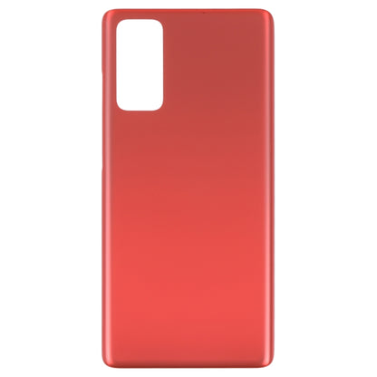 For Samsung Galaxy S20 FE 5G SM-G781B Battery Back Cover (Red) - Back Cover by buy2fix | Online Shopping UK | buy2fix