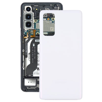 For Samsung Galaxy S20 FE 5G SM-G781B Battery Back Cover (White) - Back Cover by buy2fix | Online Shopping UK | buy2fix