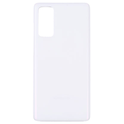 For Samsung Galaxy S20 FE 5G SM-G781B Battery Back Cover (White) - Back Cover by buy2fix | Online Shopping UK | buy2fix