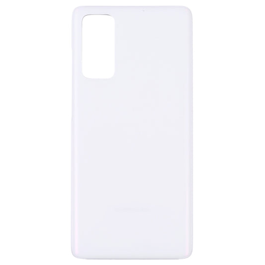 For Samsung Galaxy S20 FE 5G SM-G781B Battery Back Cover (White) - Back Cover by buy2fix | Online Shopping UK | buy2fix