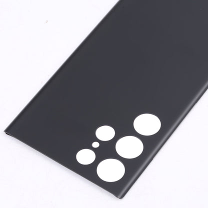 For Samsung Galaxy S22 Ultra Battery Back Cover (Black) -  by buy2fix | Online Shopping UK | buy2fix