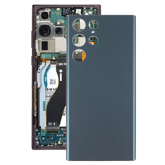 For Samsung Galaxy S22 Ultra Battery Back Cover (Green) -  by buy2fix | Online Shopping UK | buy2fix