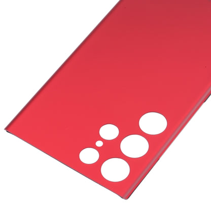 For Samsung Galaxy S22 Ultra Battery Back Cover (Red) -  by buy2fix | Online Shopping UK | buy2fix