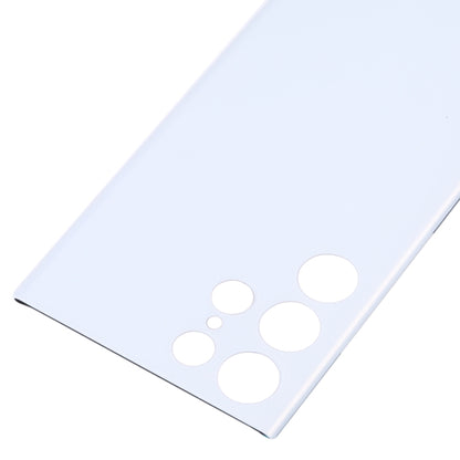 For Samsung Galaxy S22 Ultra Battery Back Cover (White) -  by buy2fix | Online Shopping UK | buy2fix