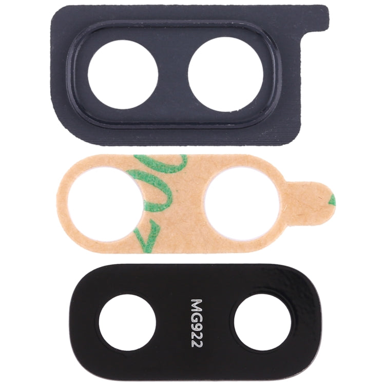 For Galaxy A20 10pcs Camera Lens Cover (Black) - Camera Series by buy2fix | Online Shopping UK | buy2fix