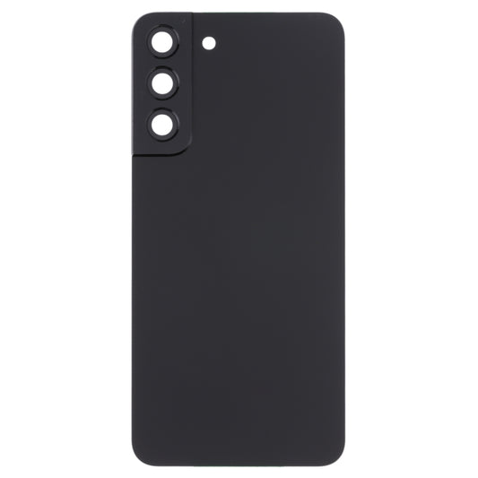 For Samsung Galaxy S22+ 5G SM-S906B Battery Back Cover with Camera Lens Cover (Black) -  by buy2fix | Online Shopping UK | buy2fix