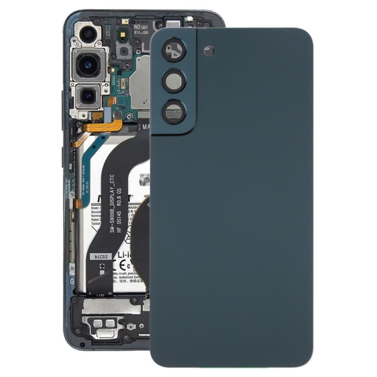 For Samsung Galaxy S22+ 5G SM-S906B Battery Back Cover with Camera Lens Cover (Green) -  by buy2fix | Online Shopping UK | buy2fix