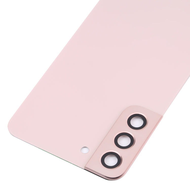 For Samsung Galaxy S22+ 5G SM-S906B Battery Back Cover with Camera Lens Cover (Gold) -  by buy2fix | Online Shopping UK | buy2fix