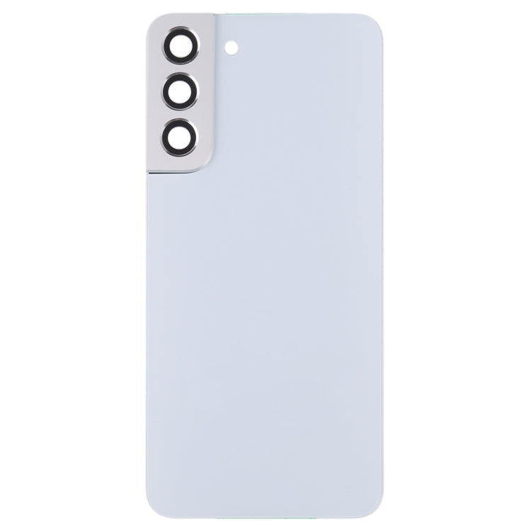 For Samsung Galaxy S22+ 5G SM-S906B Battery Back Cover with Camera Lens Cover (White) -  by buy2fix | Online Shopping UK | buy2fix