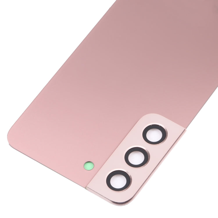 For Samsung Galaxy S22 5G SM-S901B Battery Back Cover with Camera Lens Cover (Pink) -  by buy2fix | Online Shopping UK | buy2fix