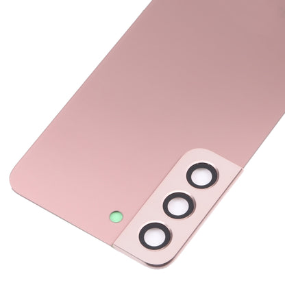 For Samsung Galaxy S22 5G SM-S901B Battery Back Cover with Camera Lens Cover (Pink) -  by buy2fix | Online Shopping UK | buy2fix