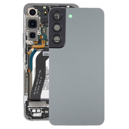 For Samsung Galaxy S22 5G SM-S901B Battery Back Cover with Camera Lens Cover (Grey) -  by buy2fix | Online Shopping UK | buy2fix