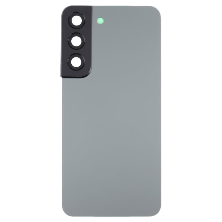 For Samsung Galaxy S22 5G SM-S901B Battery Back Cover with Camera Lens Cover (Grey) -  by buy2fix | Online Shopping UK | buy2fix
