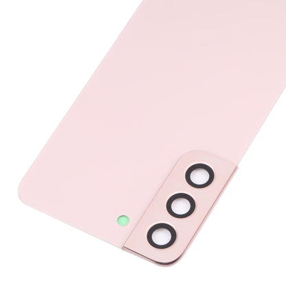 For Samsung Galaxy S22 5G SM-S901B Battery Back Cover with Camera Lens Cover (Gold) -  by buy2fix | Online Shopping UK | buy2fix
