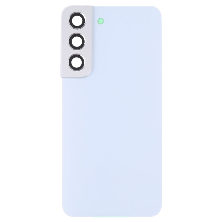 For Samsung Galaxy S22 5G SM-S901B Battery Back Cover with Camera Lens Cover (White) -  by buy2fix | Online Shopping UK | buy2fix