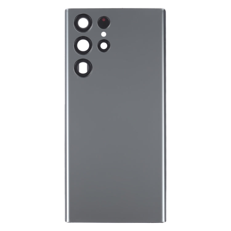 For Samsung Galaxy S22 Ultra 5G SM-S908B Battery Back Cover with Camera Lens Cover (Grey) -  by buy2fix | Online Shopping UK | buy2fix