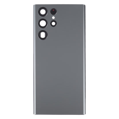 For Samsung Galaxy S22 Ultra 5G SM-S908B Battery Back Cover with Camera Lens Cover (Grey) -  by buy2fix | Online Shopping UK | buy2fix