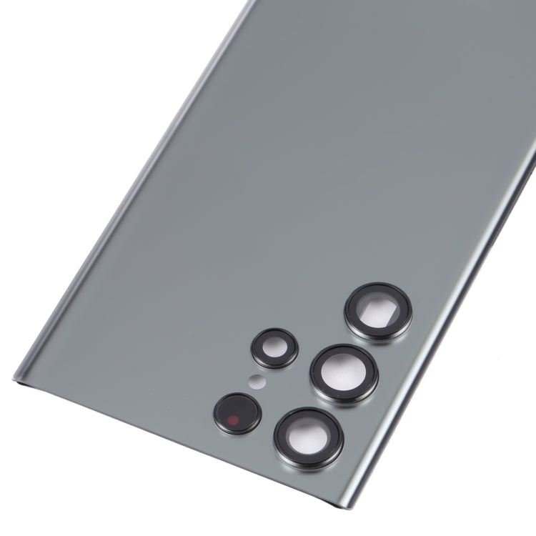 For Samsung Galaxy S22 Ultra 5G SM-S908B Battery Back Cover with Camera Lens Cover (Grey) -  by buy2fix | Online Shopping UK | buy2fix