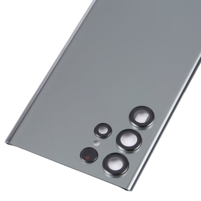 For Samsung Galaxy S22 Ultra 5G SM-S908B Battery Back Cover with Camera Lens Cover (Grey) -  by buy2fix | Online Shopping UK | buy2fix