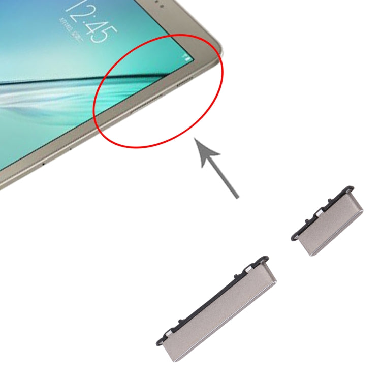 Power Button and Volume Control Button for Samsung Galaxy Tab S2 9.7 SM-T810/T813/T815/T817/T819(Gold) - Home key & Side Key by buy2fix | Online Shopping UK | buy2fix