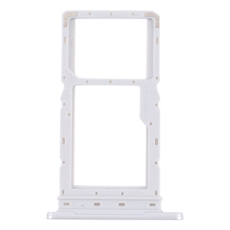 For Samsung Galaxy Tab A8 10.5 2021 SM-X200/X205 SIM Card Tray + SIM Card Tray / Micro SD Card Tray (White) - Card Tray by buy2fix | Online Shopping UK | buy2fix