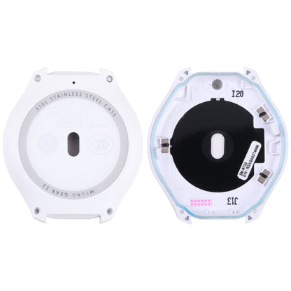 Rear Housing Cover with Glass Lens For Samsung Gear S2 SM-R720 (White) - Other Parts by buy2fix | Online Shopping UK | buy2fix