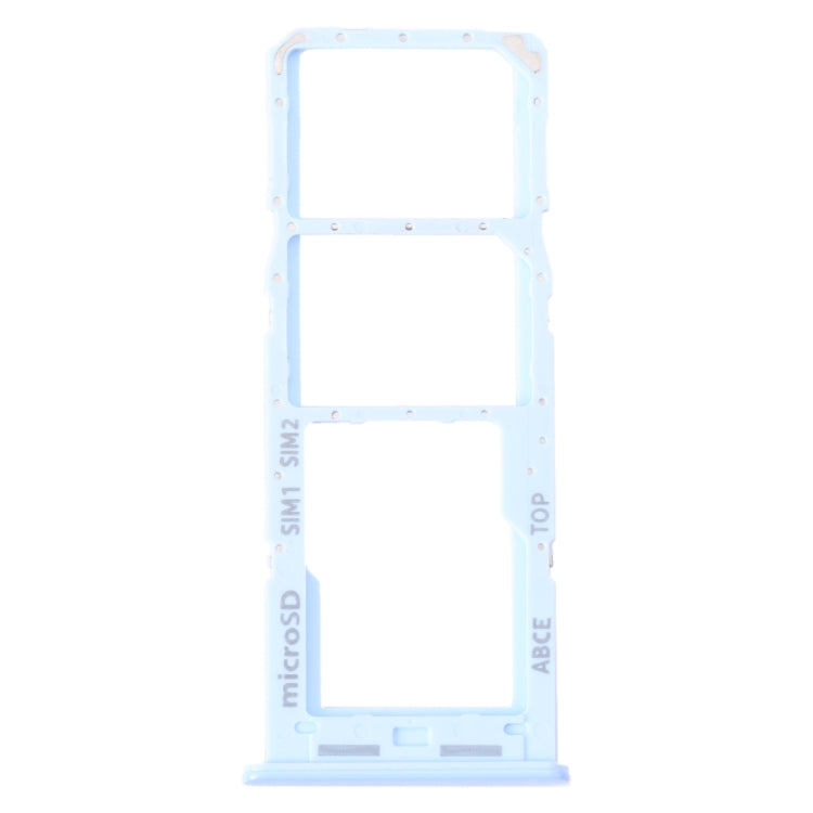 For Samsung Galaxy A23 SM-A235 Original SIM Card Tray + SIM Card Tray + Micro SD Card Tray (Blue) - Card Tray by buy2fix | Online Shopping UK | buy2fix