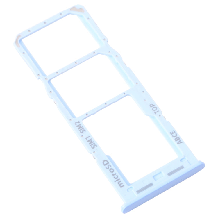 For Samsung Galaxy A23 SM-A235 Original SIM Card Tray + SIM Card Tray + Micro SD Card Tray (Blue) - Card Tray by buy2fix | Online Shopping UK | buy2fix