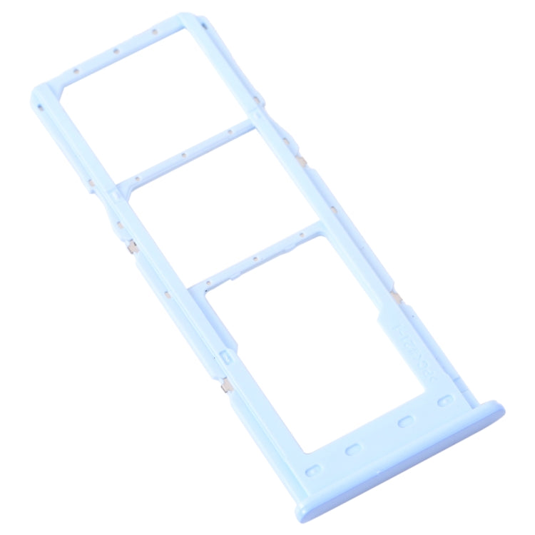 For Samsung Galaxy A23 SM-A235 Original SIM Card Tray + SIM Card Tray + Micro SD Card Tray (Blue) - Card Tray by buy2fix | Online Shopping UK | buy2fix