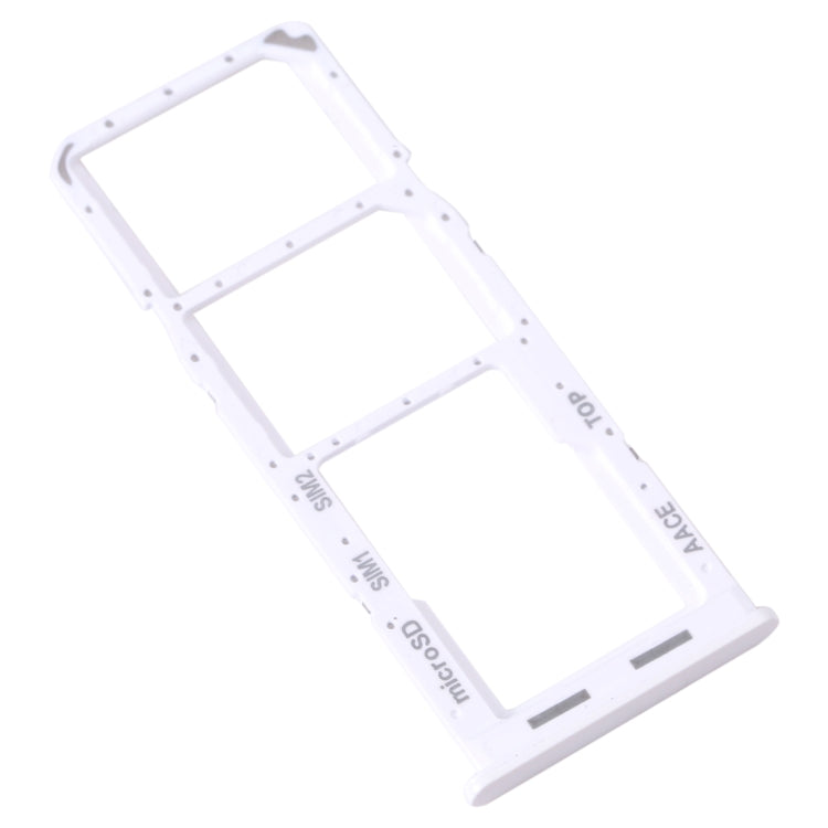 For Samsung Galaxy A13 SM-A135 Original SIM Card Tray + SIM Card Tray + Micro SD Card Tray (White) - Card Tray by buy2fix | Online Shopping UK | buy2fix