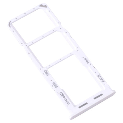For Samsung Galaxy A13 SM-A135 Original SIM Card Tray + SIM Card Tray + Micro SD Card Tray (White) - Card Tray by buy2fix | Online Shopping UK | buy2fix