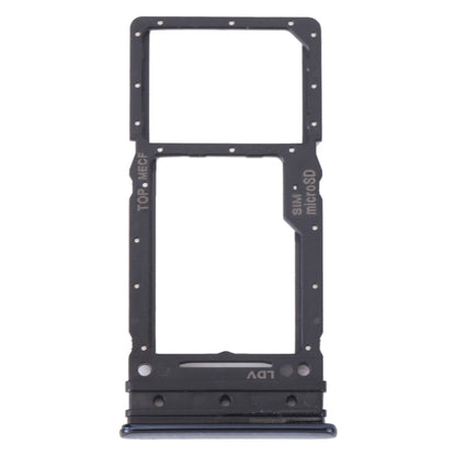 For Samsung Galaxy M53 SM-M536B Original SIM Card Tray + Micro SD Card Tray (Black) - Card Tray by buy2fix | Online Shopping UK | buy2fix