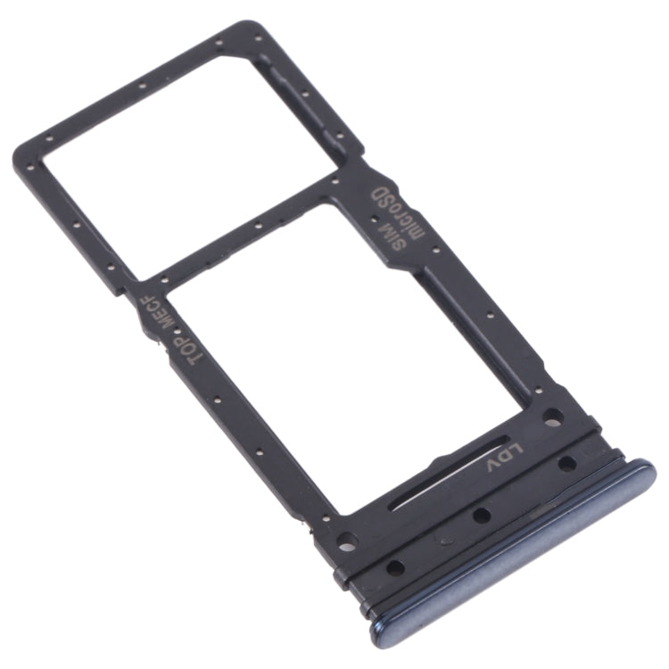 For Samsung Galaxy M53 SM-M536B Original SIM Card Tray + Micro SD Card Tray (Black) - Card Tray by buy2fix | Online Shopping UK | buy2fix