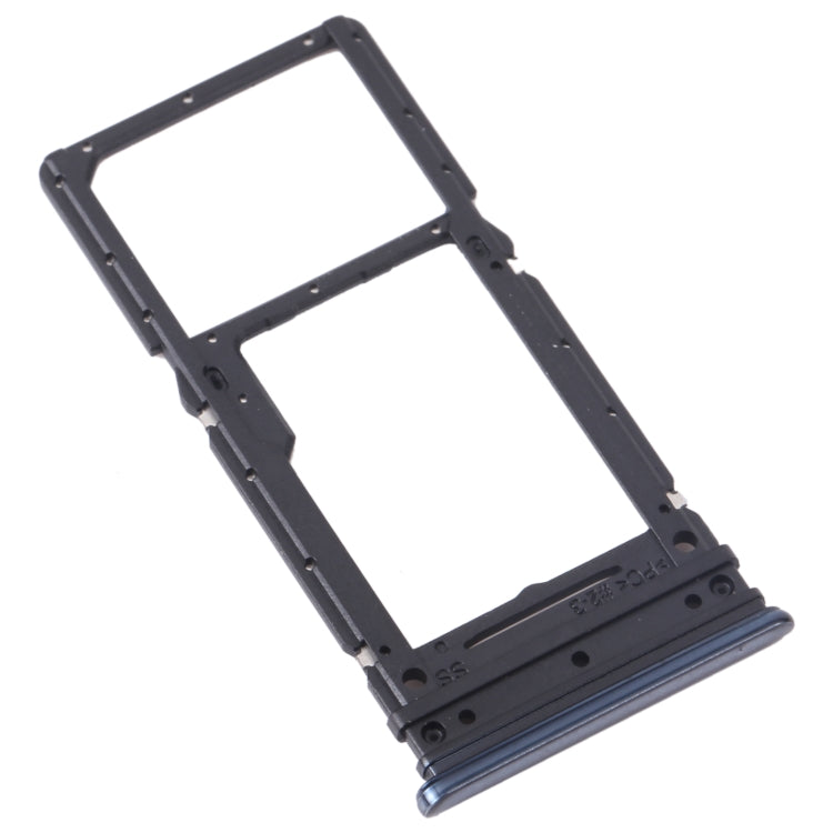 For Samsung Galaxy M53 SM-M536B Original SIM Card Tray + Micro SD Card Tray (Black) - Card Tray by buy2fix | Online Shopping UK | buy2fix