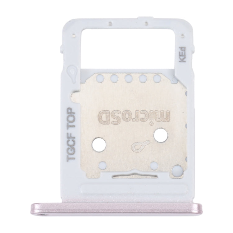 For Samsung Galaxy Tab S7 FE SM-T736 SIM Card Tray + Micro SD Card Tray (Pink) - Card Tray by buy2fix | Online Shopping UK | buy2fix
