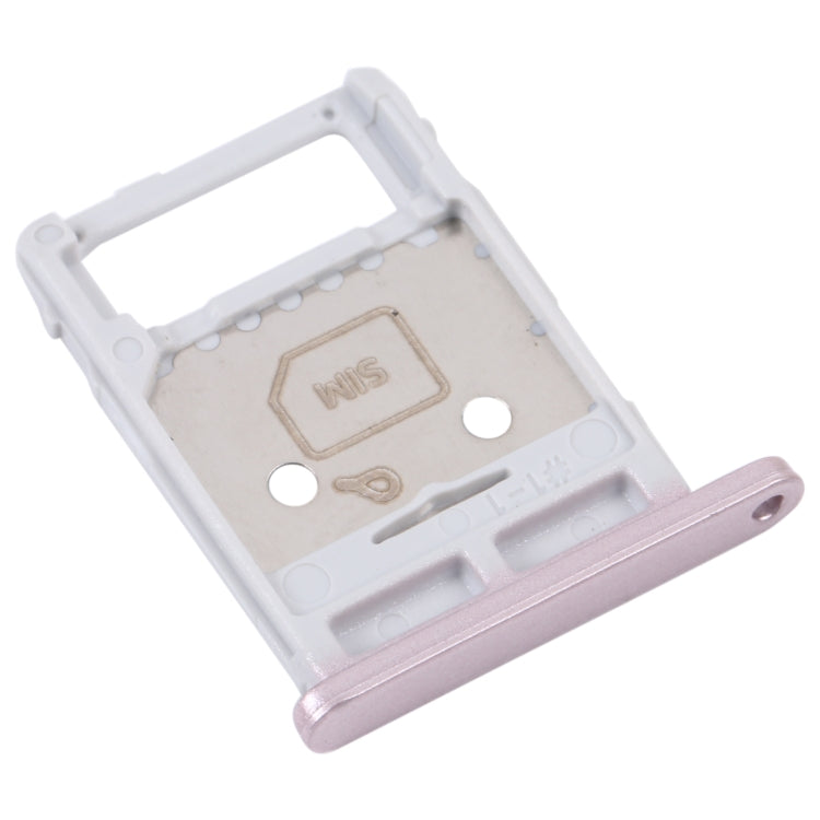For Samsung Galaxy Tab S7 FE SM-T736 SIM Card Tray + Micro SD Card Tray (Pink) - Card Tray by buy2fix | Online Shopping UK | buy2fix