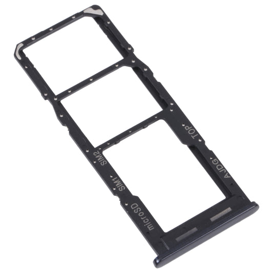 For Samsung Galaxy A04s SM-A047F Original SIM Card Tray + SIM Card Tray + Micro SD Card Tray (Black) - Card Tray by buy2fix | Online Shopping UK | buy2fix