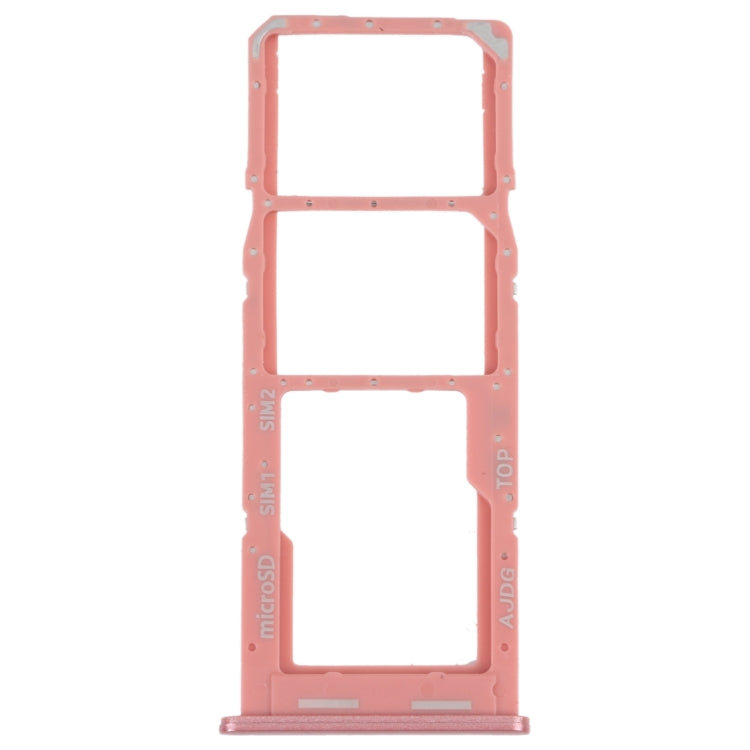 For Samsung Galaxy A04s SM-A047F Original SIM Card Tray + SIM Card Tray + Micro SD Card Tray (Pink) - Card Tray by buy2fix | Online Shopping UK | buy2fix