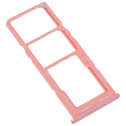 For Samsung Galaxy A04s SM-A047F Original SIM Card Tray + SIM Card Tray + Micro SD Card Tray (Pink) - Card Tray by buy2fix | Online Shopping UK | buy2fix