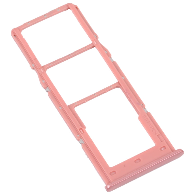 For Samsung Galaxy A04s SM-A047F Original SIM Card Tray + SIM Card Tray + Micro SD Card Tray (Pink) - Card Tray by buy2fix | Online Shopping UK | buy2fix