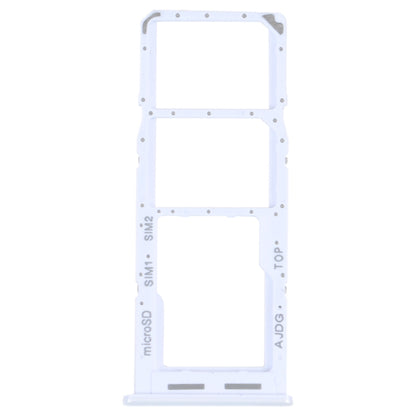 For Samsung Galaxy A04s SM-A047F Original SIM Card Tray + SIM Card Tray + Micro SD Card Tray (White) - Card Tray by buy2fix | Online Shopping UK | buy2fix