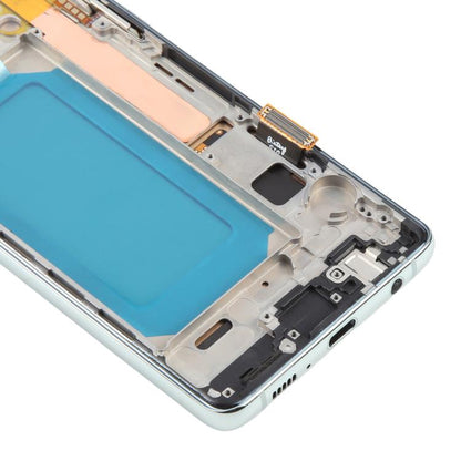 For Samsung Galaxy S10 4G SM-G973F 6.05 inch TFT LCD Screen Digitizer Full Assembly with Frame, Not Supporting Fingerprint Identification(Green) - LCD Screen by buy2fix | Online Shopping UK | buy2fix