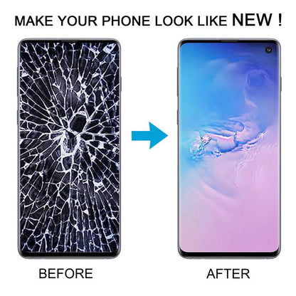 For Samsung Galaxy S10 4G SM-G973F 6.05 inch TFT LCD Screen Digitizer Full Assembly with Frame, Not Supporting Fingerprint Identification(Silver) - LCD Screen by buy2fix | Online Shopping UK | buy2fix