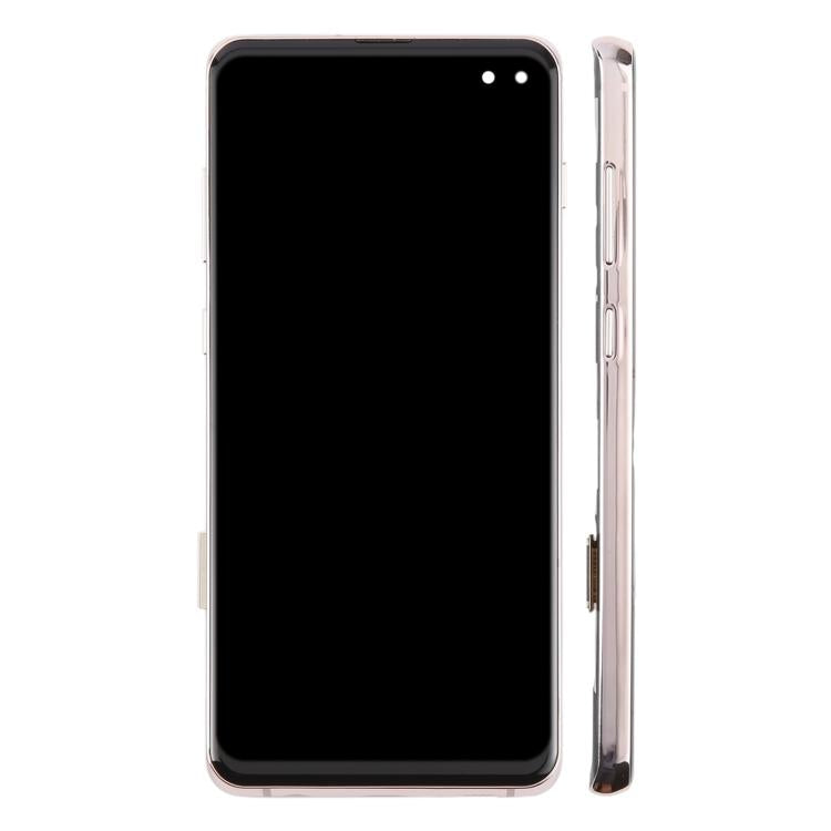 For Samsung Galaxy S10+ SM-G975F 6.38 inch TFT LCD Screen Digitizer Full Assembly with Frame, Not Supporting Fingerprint Identification(Gold) - LCD Screen by buy2fix | Online Shopping UK | buy2fix