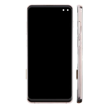 For Samsung Galaxy S10+ SM-G975F 6.38 inch TFT LCD Screen Digitizer Full Assembly with Frame, Not Supporting Fingerprint Identification(Gold) - LCD Screen by buy2fix | Online Shopping UK | buy2fix