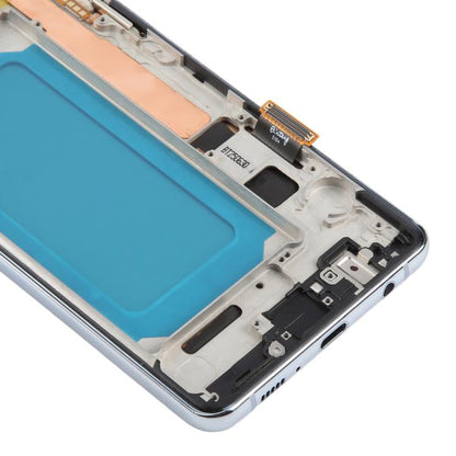 For Samsung Galaxy S10+ SM-G975F 6.38 inch TFT LCD Screen Digitizer Full Assembly with Frame, Not Supporting Fingerprint Identification(Blue) - LCD Screen by buy2fix | Online Shopping UK | buy2fix