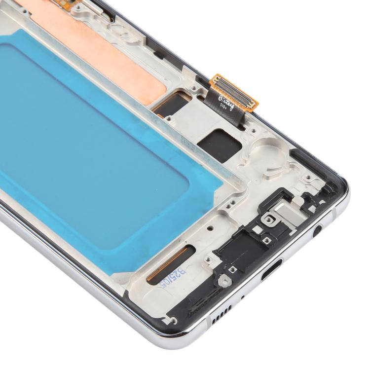 For Samsung Galaxy S10+ SM-G975F 6.38 inch TFT LCD Screen Digitizer Full Assembly with Frame, Not Supporting Fingerprint Identification(Silver) - LCD Screen by buy2fix | Online Shopping UK | buy2fix